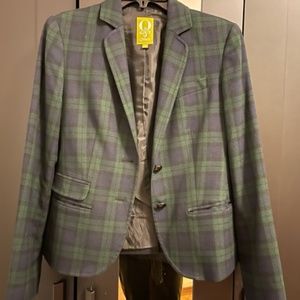 Q Mack plaid blazer